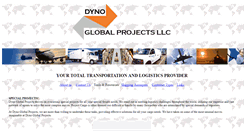 Desktop Screenshot of dynoglobalprojects.com